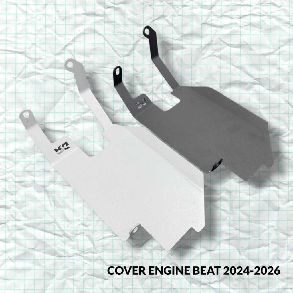 MESIN RG ยี่ห้อเครื่องยนต์ด้านล่าง Protector สําหรับ Honda BEAT 2024 - 2025/SCOOPY 2025 GR-1M