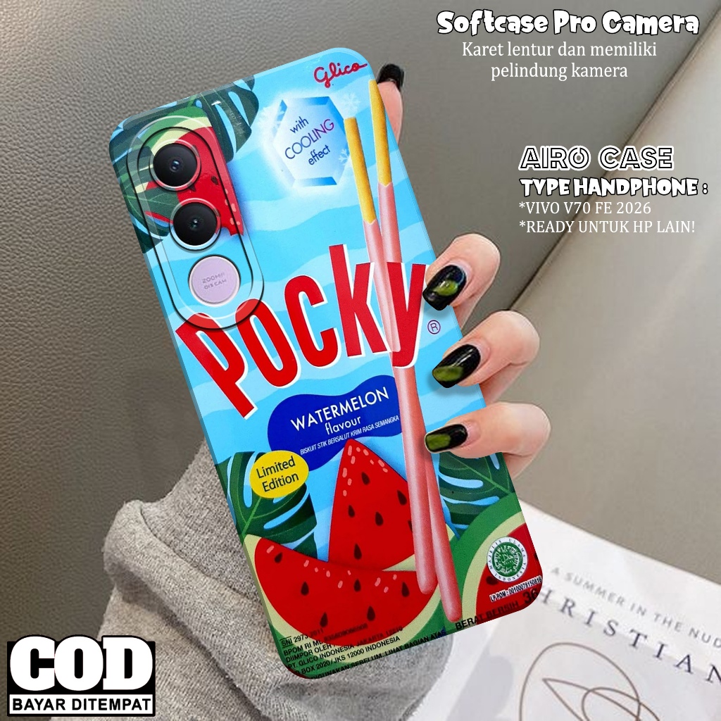 ล่าสุด VIVO V70 FE 2026 Softcase - เคสอาหารแฟชั่น - เคสโทรศัพท์ VIVO V70 FE - เคส VIVO V70 FE - เคส 