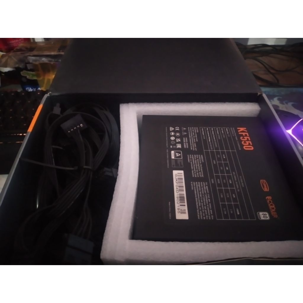 PCCOOLER KF550 PSU 550W 80+