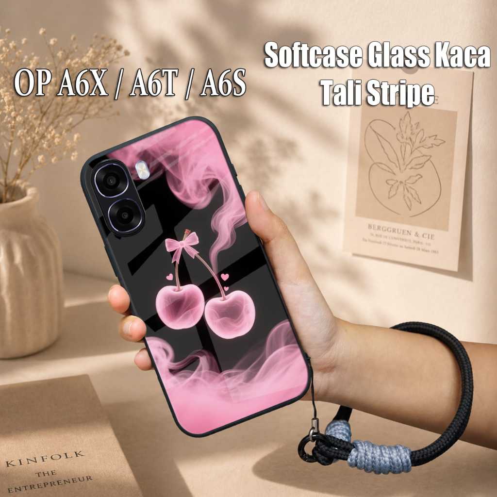 SoftCase Glass Glossy OPPO A6X A6T A6S Casing Hp OPPO A6X A6T A6S - N218