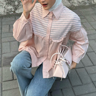 Chloe Shirt // Kemeja Wanita XL+ [ bibbi ]