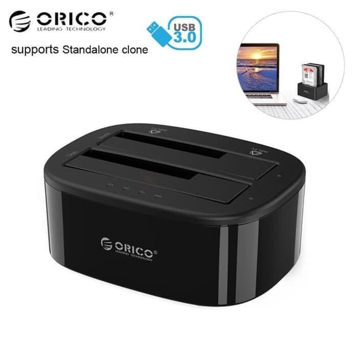 Station Docking Hard Disk ORICO 6228US3-C HDD Dual Bay HDD พร้อม Standalone Clone