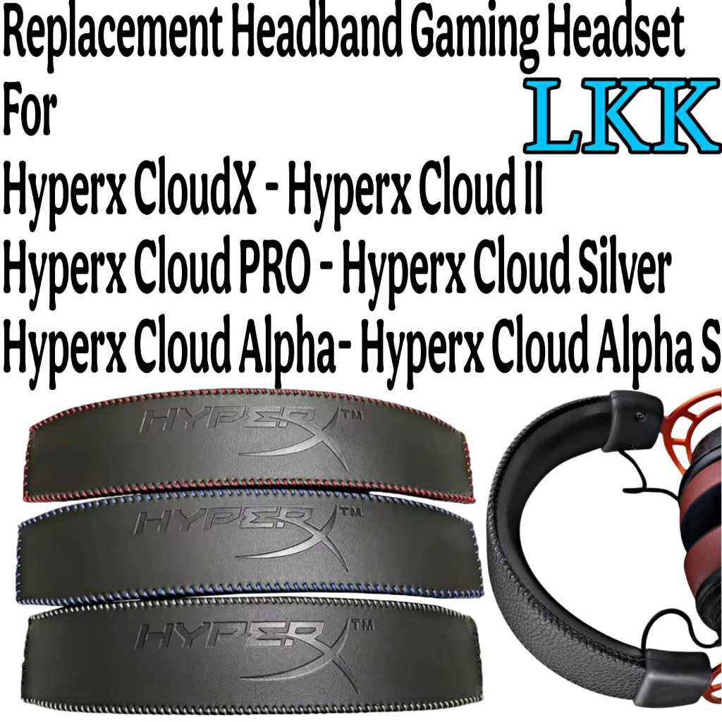 หูฟังแบบคาดศีรษะทดแทนสําหรับเล่นเกม Hyperx Cloud II / Hyperx Cloud 2