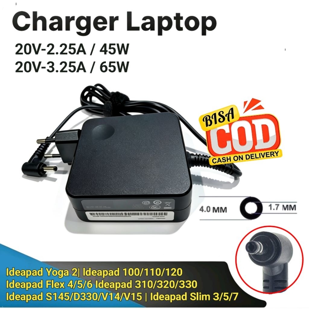 IdeaPad 310-14IKB 310-15ISK 310-15IKB 310-15ABR 320-14ISK 320-14IKB1 แล็ปท็อปอะแดปเตอร์ชาร์จ