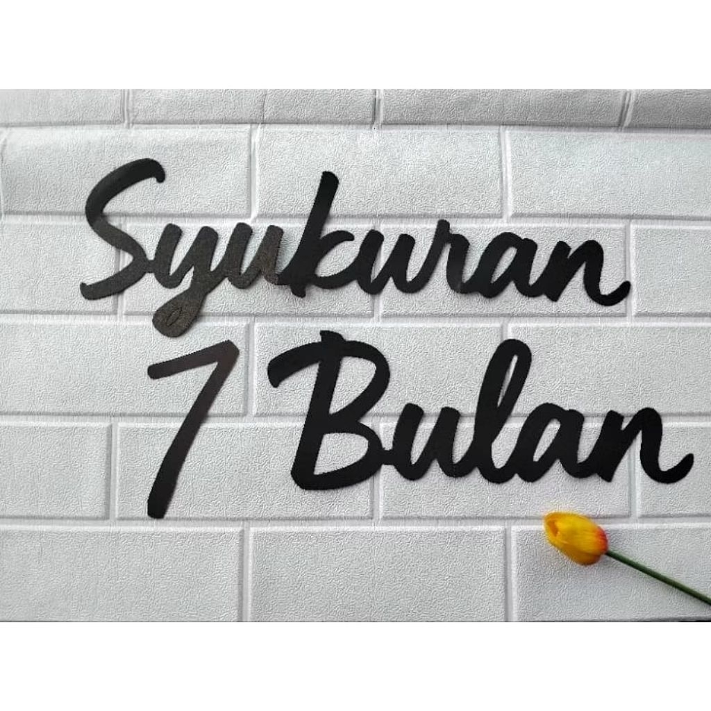 7-MONTH SIZED BANNER, AQIQAH, PROPOSAL, ANNIVERSARY, HAPPY BIRTHDAY