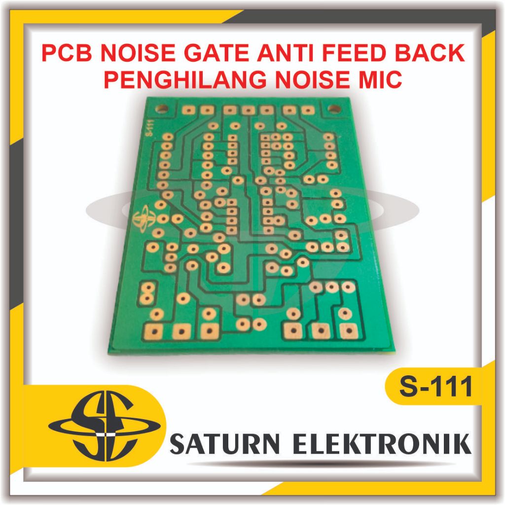 PCB NOISE GATE ANTI FEED BACK NOISE MIC REMOVER S-111