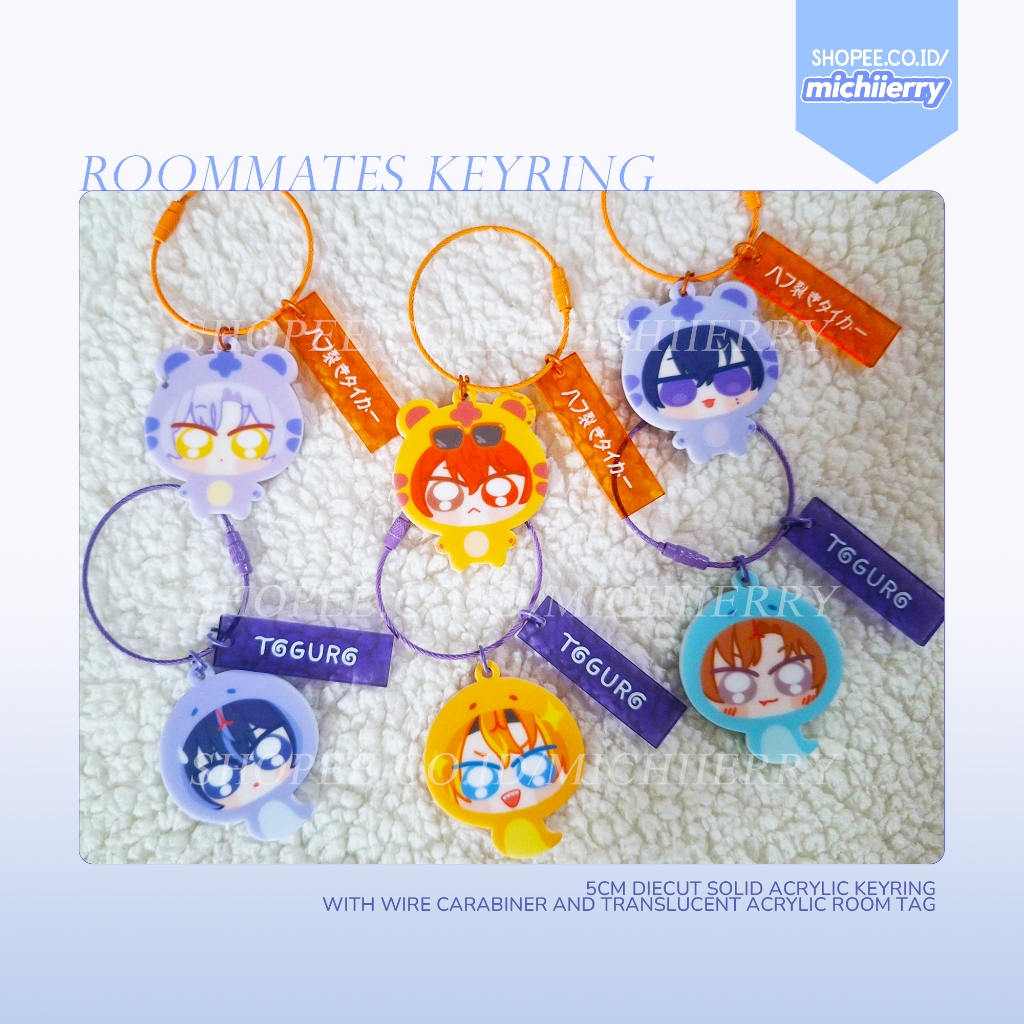 18TRIP Fanmerch - พวงกุญแจ Roommates