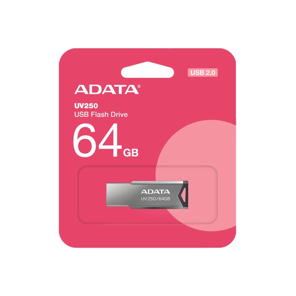 ADATA แฟลชไดรฟ์ UV250 64GB USB 2.0