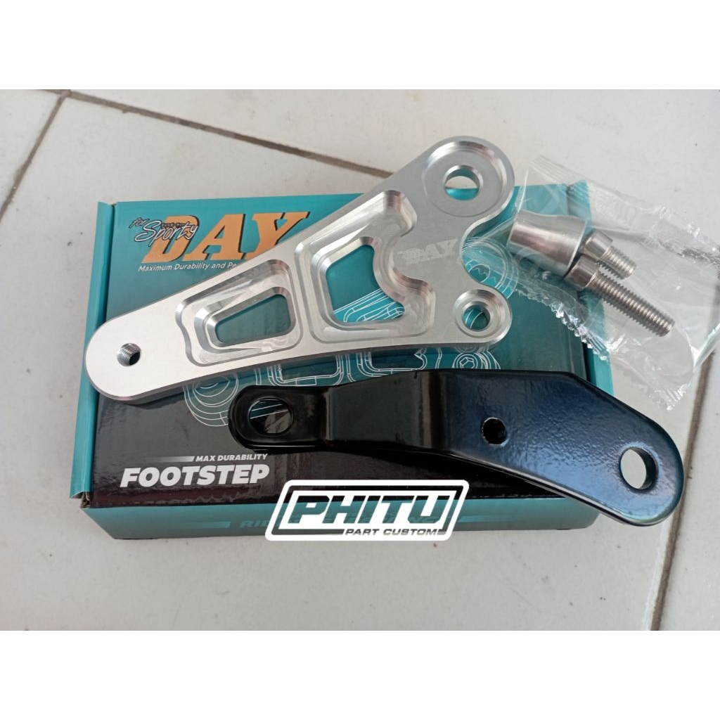 FOOTSTEP POST CNC FOOTSTEP FIZ R SINGLE EXHAUST FIZ R VEGA R KAMA SIGMA FORCE 1
