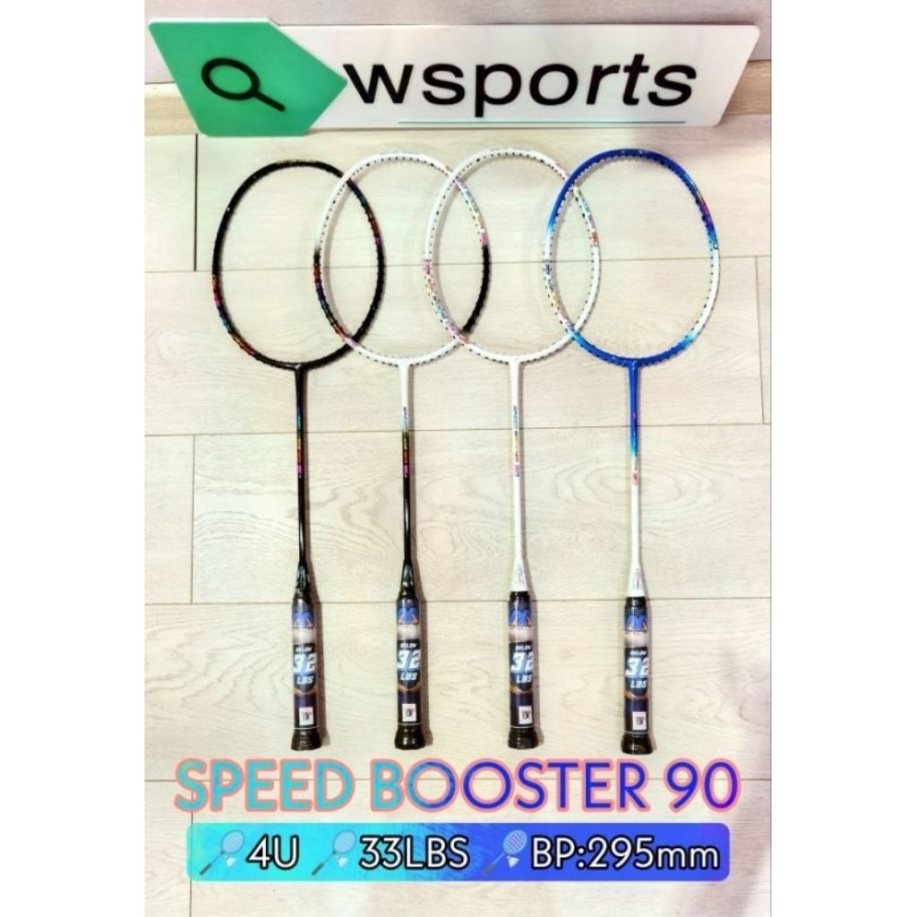 ไม้แบดมินตัน Flex Power Flexpower SPEED BOOSTER 90 33LBS ดั้งเดิม