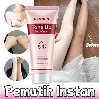 100g Lotion Pemutih Badan Instan BPOM Brightening Body Lotion Body Cream Bleaching Badan Glowing Mencerahkan Memperbaiki Kulit Gelap Menghilangkan Melanin Melembabkan Menutrisi Kulit