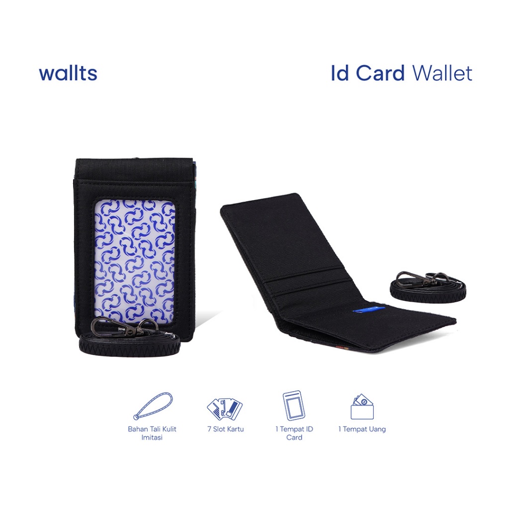 GANTUNGAN Wallts New Helen Polos - กระเป๋าสตางค์ Lanyard Card Holder Id Card Name Tag ผู้ชายผู้หญิง