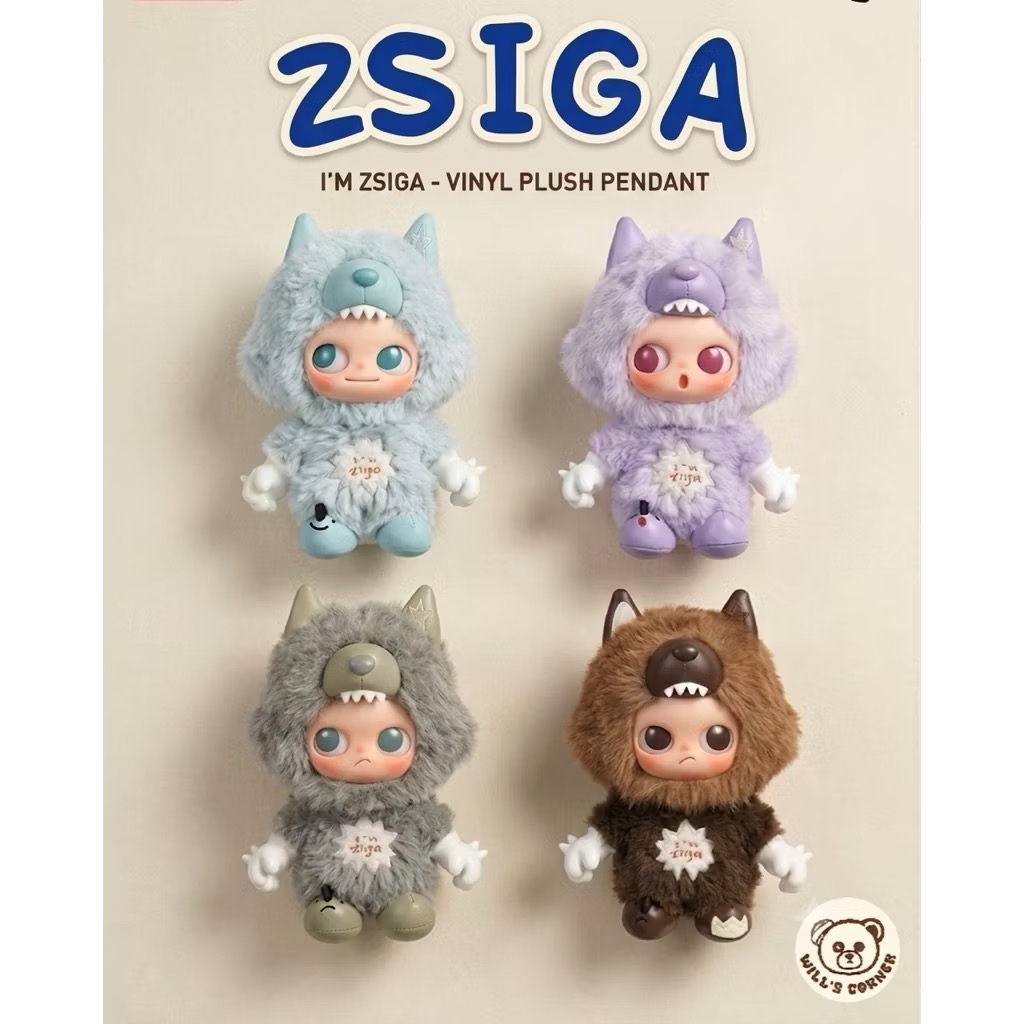 GANTUNGAN ZSIGA IM ZSIGA ORIGINAL POPMART กระเป๋าแขวนของผู้หญิงและผู้ชาย