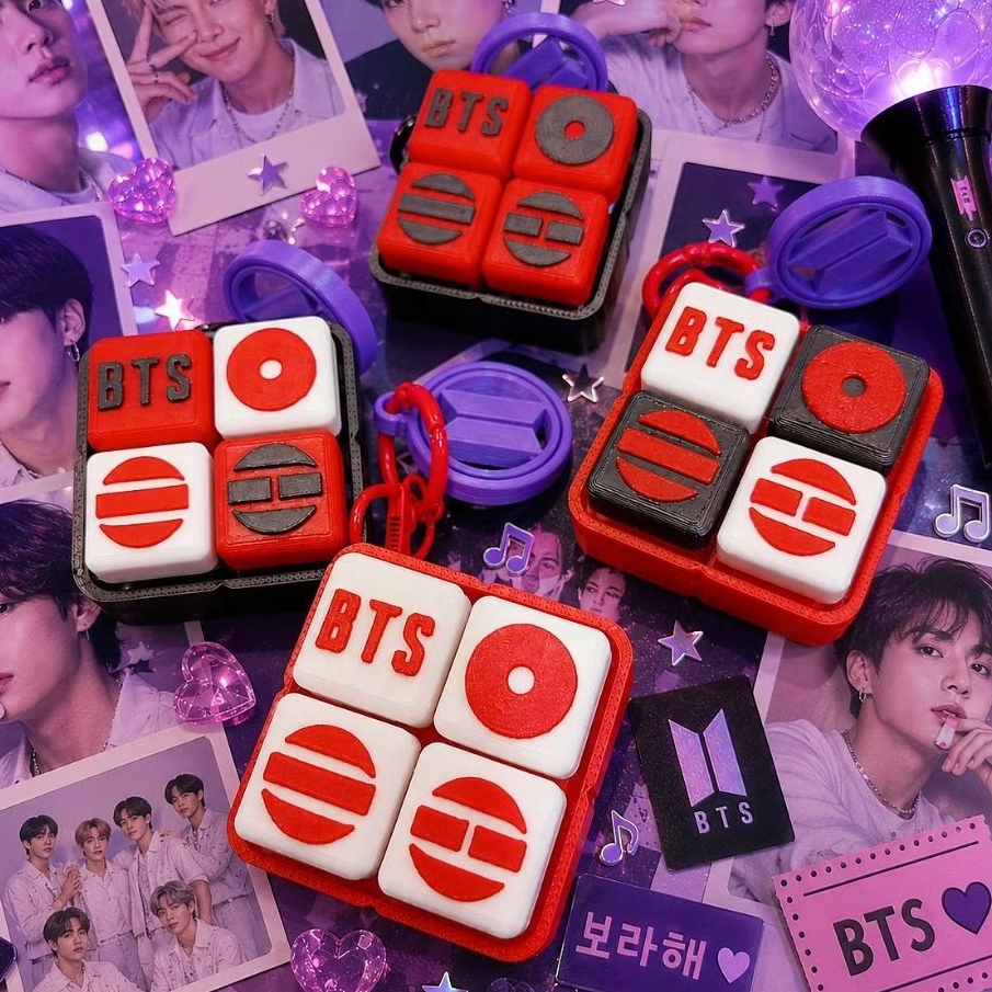 BTS Arirang Fidget Clicker พวงกุญแจ Jungkook Jimin Suga V RM Jin J-hope
