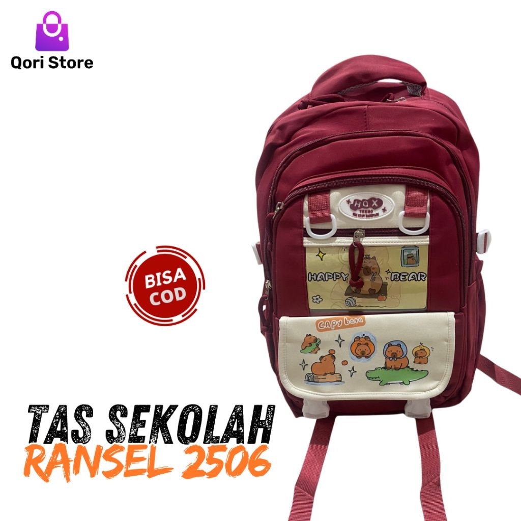 School Bag Code 2506 / School Backpack / School Backpack - Aceh - Qori Store Indonesia