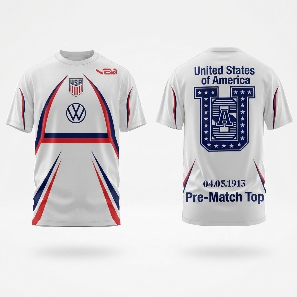 USA AMERICA PREMATCH JERSEY – COOL, SPORTY & COMFORTABLE!
