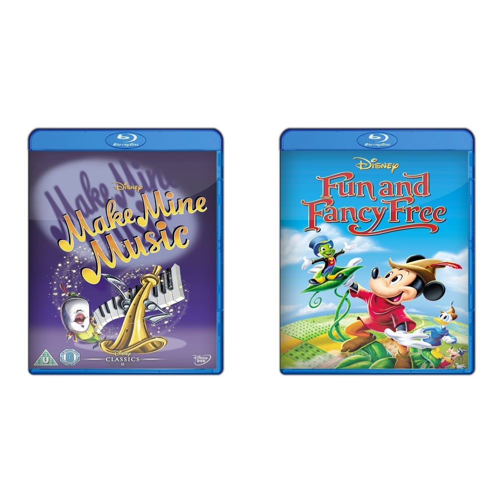DVD Make Mine Music (1946) + DVD Fun And Fancy Free (1947)