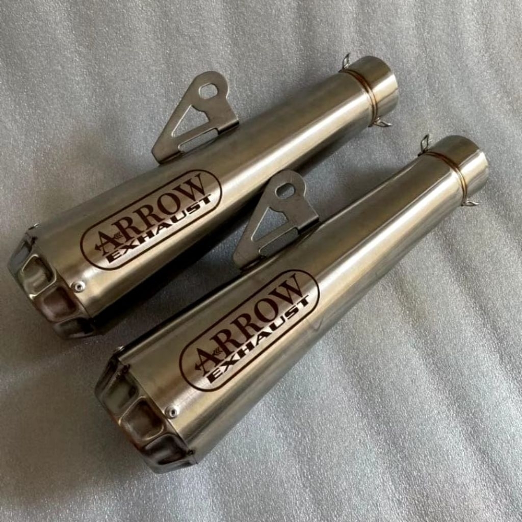 ARROW EXHAUST RACING ตัวเก็บเสียงเฉพาะทางเข้า 51 มม. สแตนเลส