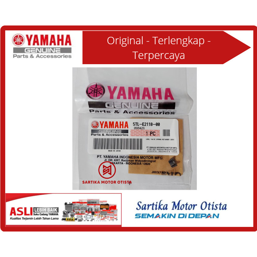 ORIGINAL Valve Nail (ล็อคต๊าป) YAMAHA Mio J, Gear 125, Fazzio 5TL-E2118-00