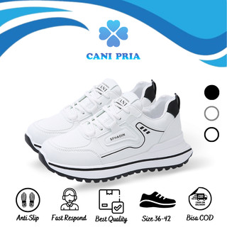 SepatuPriaCani "Free Box" (Size 36 - 42) Yunha Sepatu Wanita Sneakers Fashion Kasual Korean 9006