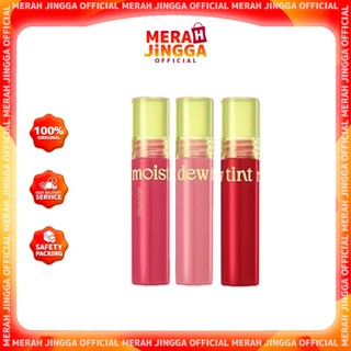 Wardah Moist Dew Tint 3 g - Liptint yang Mengadung Oatmilk dan Pentavitin | Merah Jingga Official