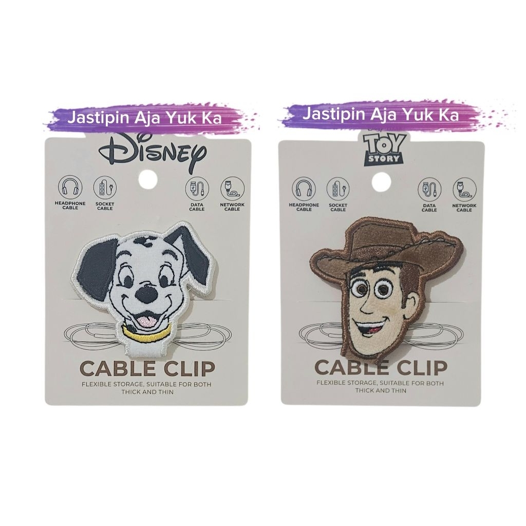 [READY] OHSOME Cable Tie - คลิปหนีบสายเคเบิลของดิสนีย์