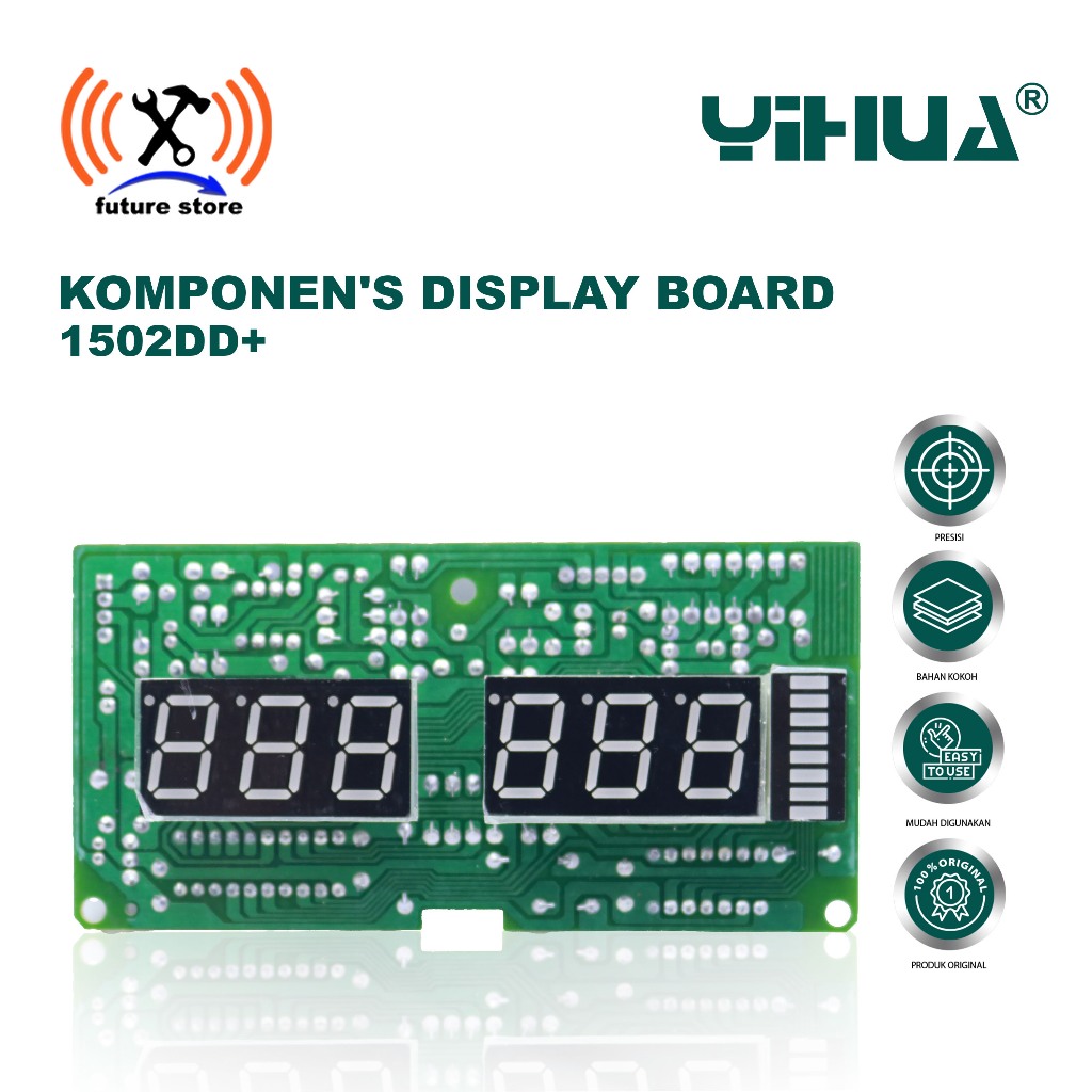 YIHUA 1502DD + จอแสดงผลต้นฉบับ BOARD COMPONENTS - REPLACEMENT จอแสดงผลโมดูลสําหรับ YIHUA 1502DD + PO