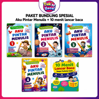 Aqwam Buku 10 Menit Lancar Belajar Latihan Membaca Baca Tanpa Terbata Bata Anak TK SD PAUD
