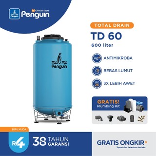 Penguin TD-60 600 Liter Toren Tandon Tangki Air Total Drain Tank