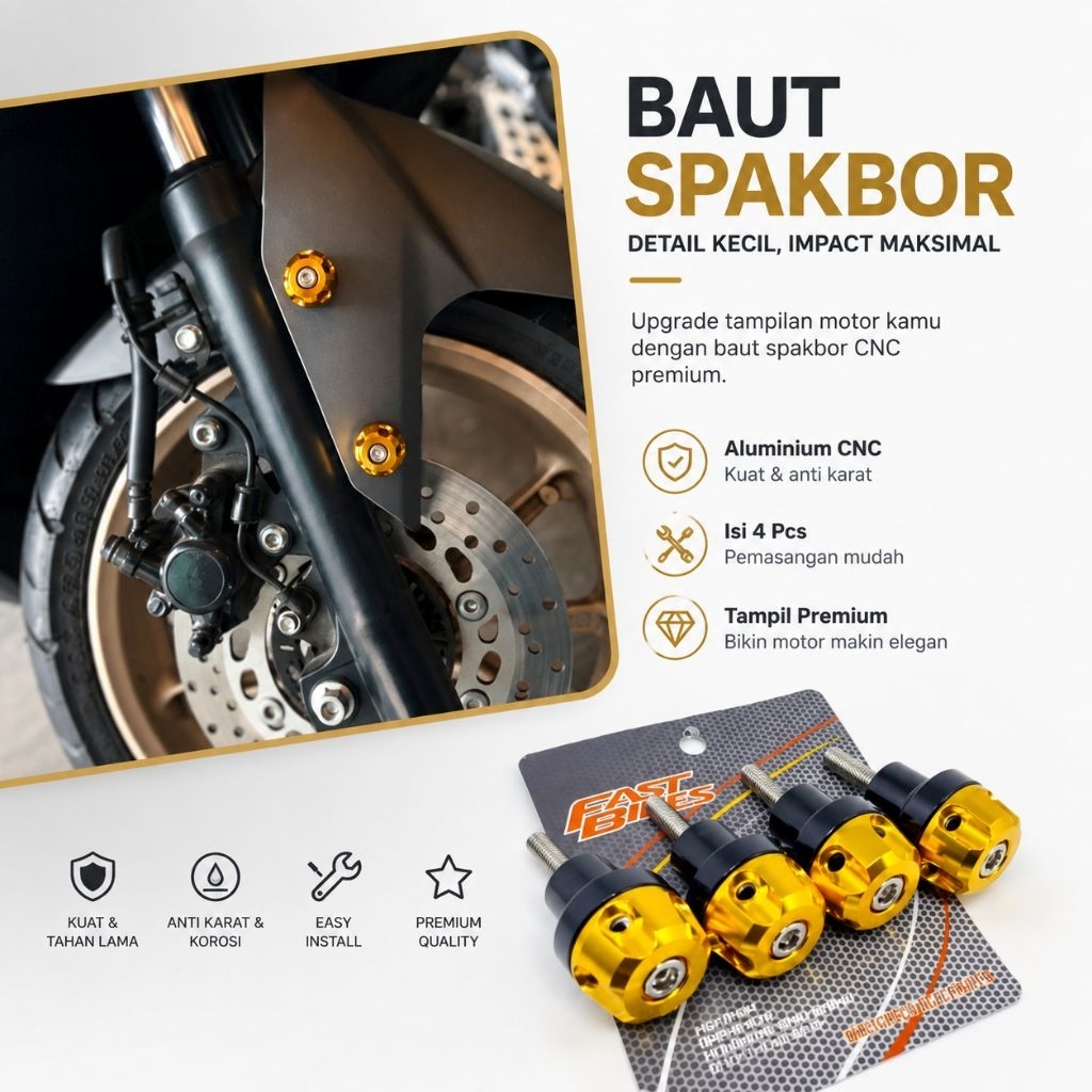 น๊อต/น็อตบังโคลน 4 ชิ้น สําหรับ Nmax, aerox, xmax, adv, lexi, Nmax