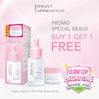 Shinzui Whitessentials Brightening Serum 20 ml Skincare FREE Shinzui Moisturizer 5gr