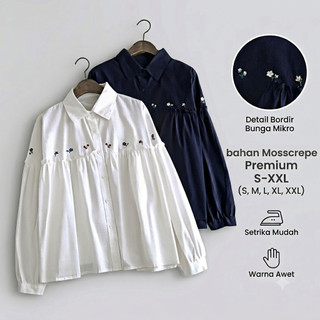Kemeja Wanita Bordir | S-XXL