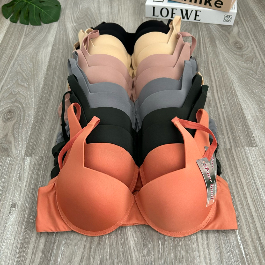 ผู้หญิง Push Up Bra Push Up Bra Thick Foam Underwire Bra Sisterhood B2031 Size 32-36 นําเข้า กทม.