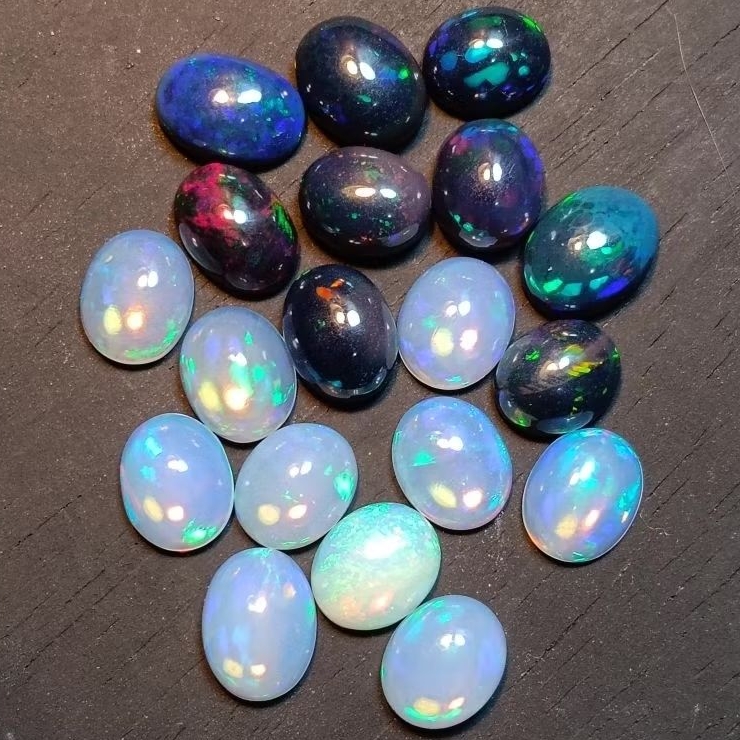 Kalimaya Stone & African Black Opal, Super Full Jarong