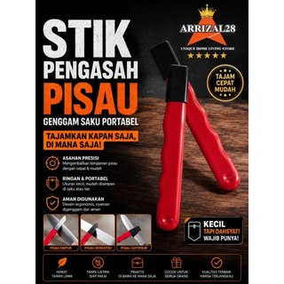 ALAT STIK PENGASAH PISAU SAKU PORTABEL