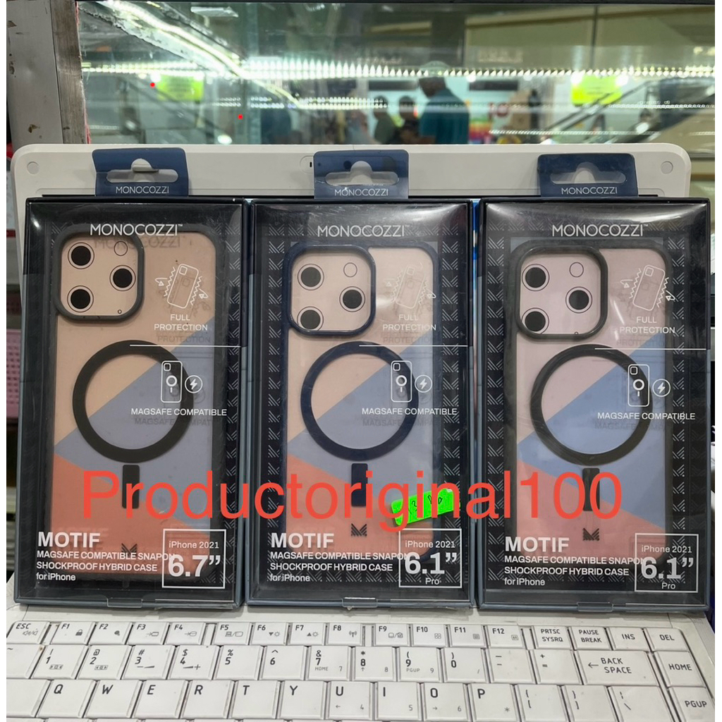 เคส Monocozzi สําหรับ Iphone 13 Pro 13 Pro Max Magsafe Ori