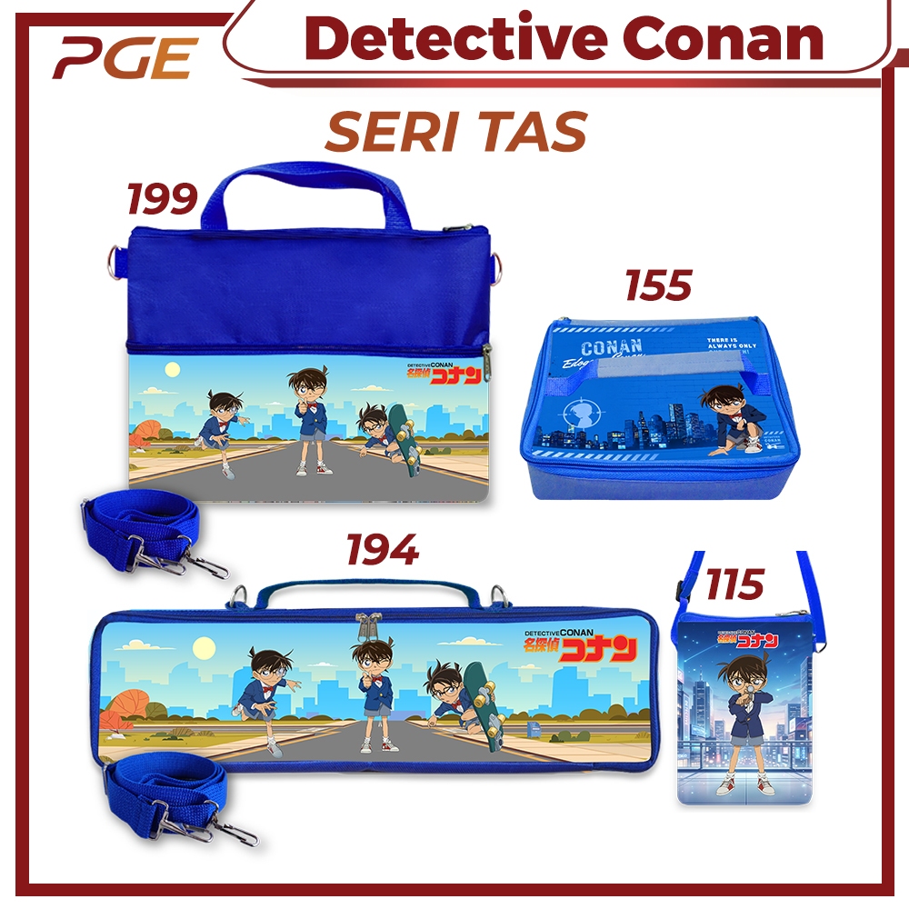 Detective Conan Detective Conan กระเป๋าของที่ระลึกตัวละครต่างๆ Sling Bag ของขวัญของที่ระลึก Shinichi