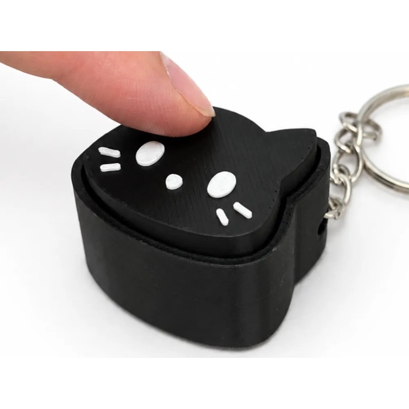 [CUSTOM COLOR] พวงกุญแจ 3D CLICKER Hello Kitty