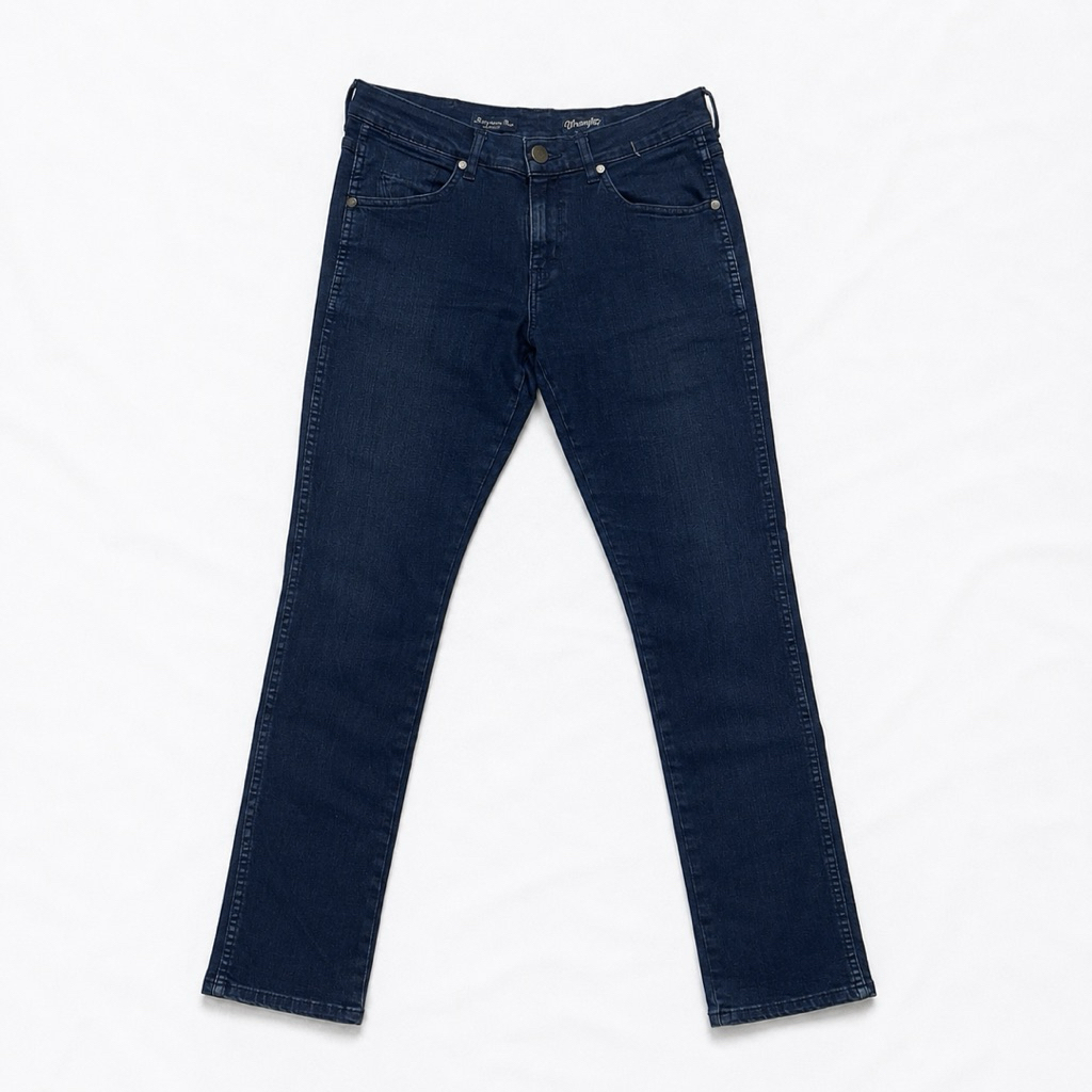 กางเกงยีนส์ Bryson Slim Fit สีน้ําเงินเข้ม W31 x L32 wrangler
