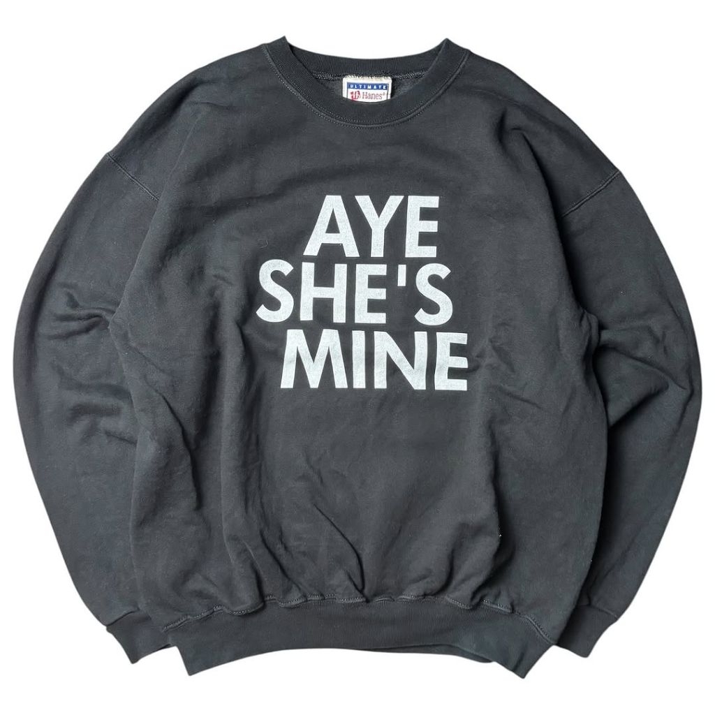 เสื้อสเวตเตอร์ Hanes 1990 Aye Shes Mine