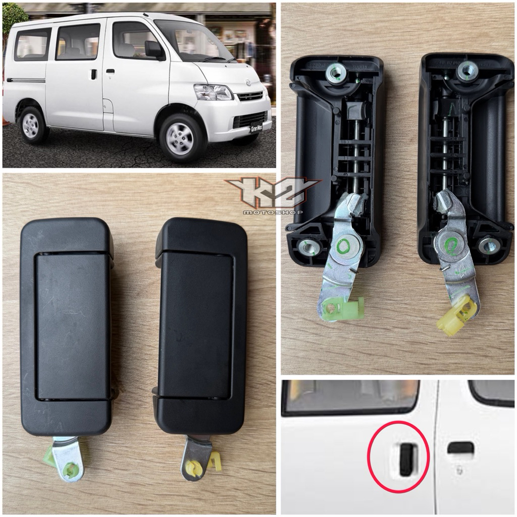 มือจับ Doir Out มือจับประตูกลางด้านนอกเลื่อน Grand Max Van Luxio Grandax