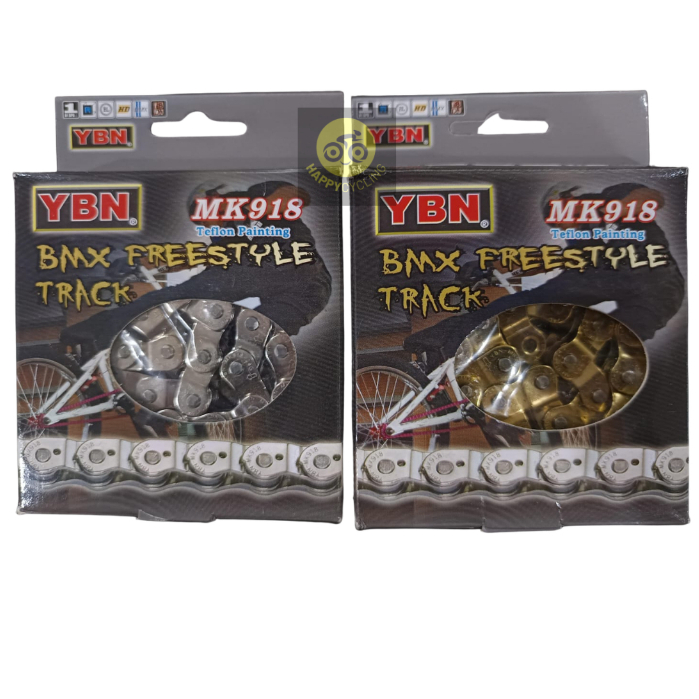 YBN MK918 Single Speed Half Link Gold BMX Fixie Happy Cycling Chain