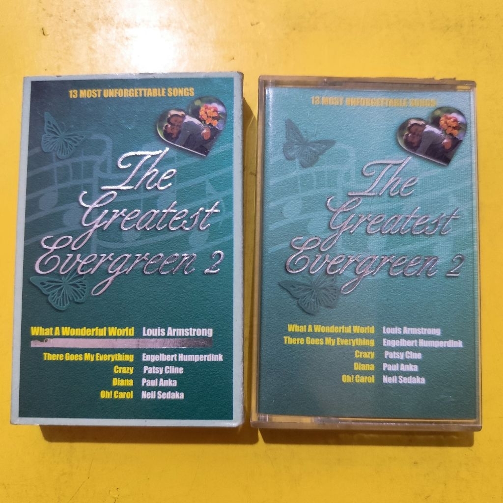 THE GREATEST EVERGREEN Vol. เทปคาสเซ็ท 2