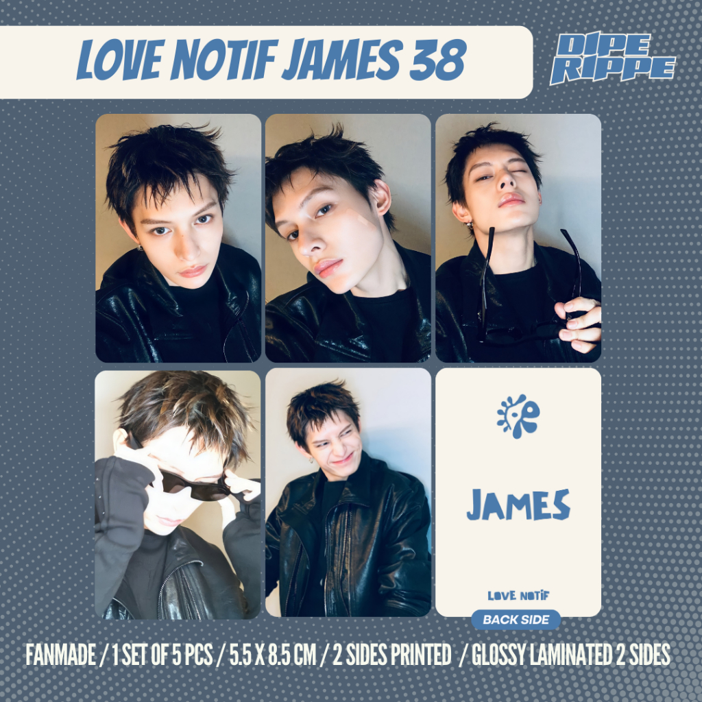 CORTIS - [1 SET CONTAINS 5 ชิ้น] JAMES LOVE NOTF