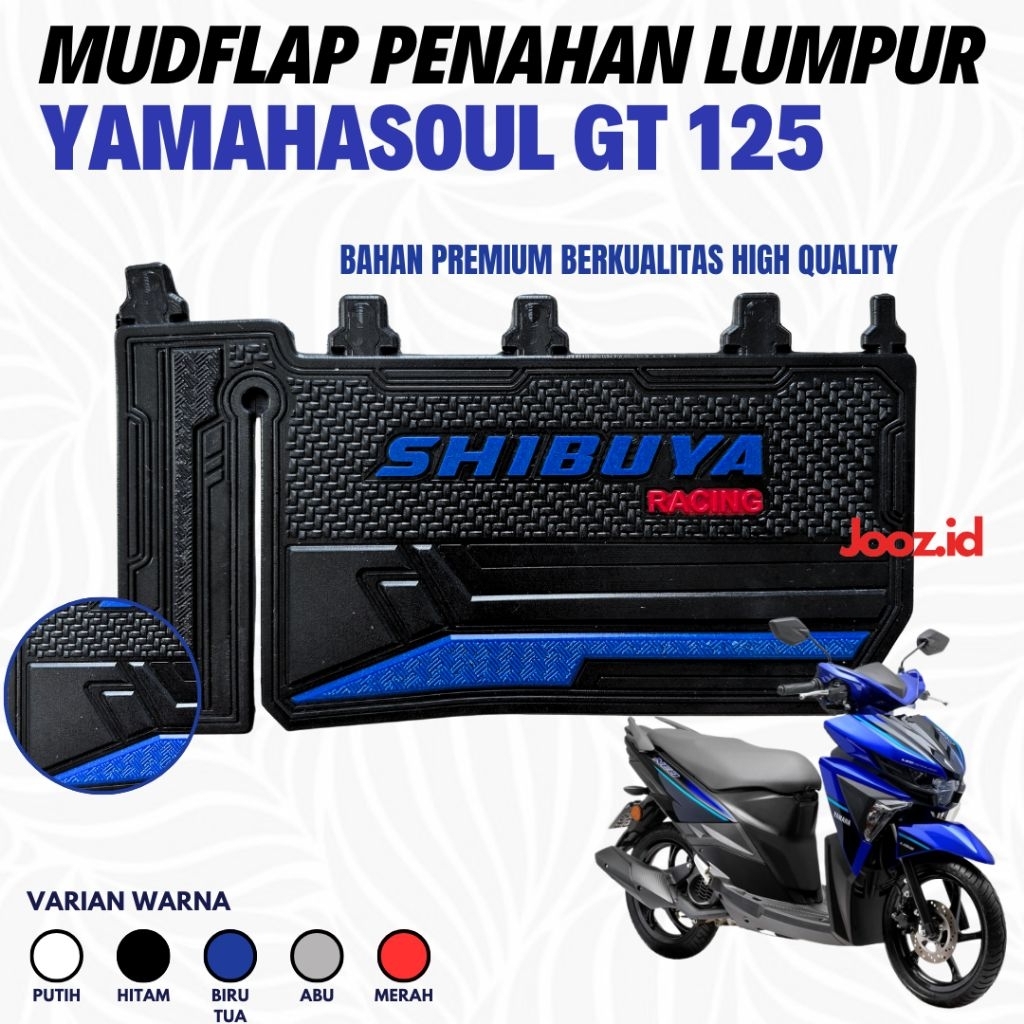 MUDFLAP MIO SOUL GT 125 / MUD RETAINER MIO SPUL GT 125 PREMIUM