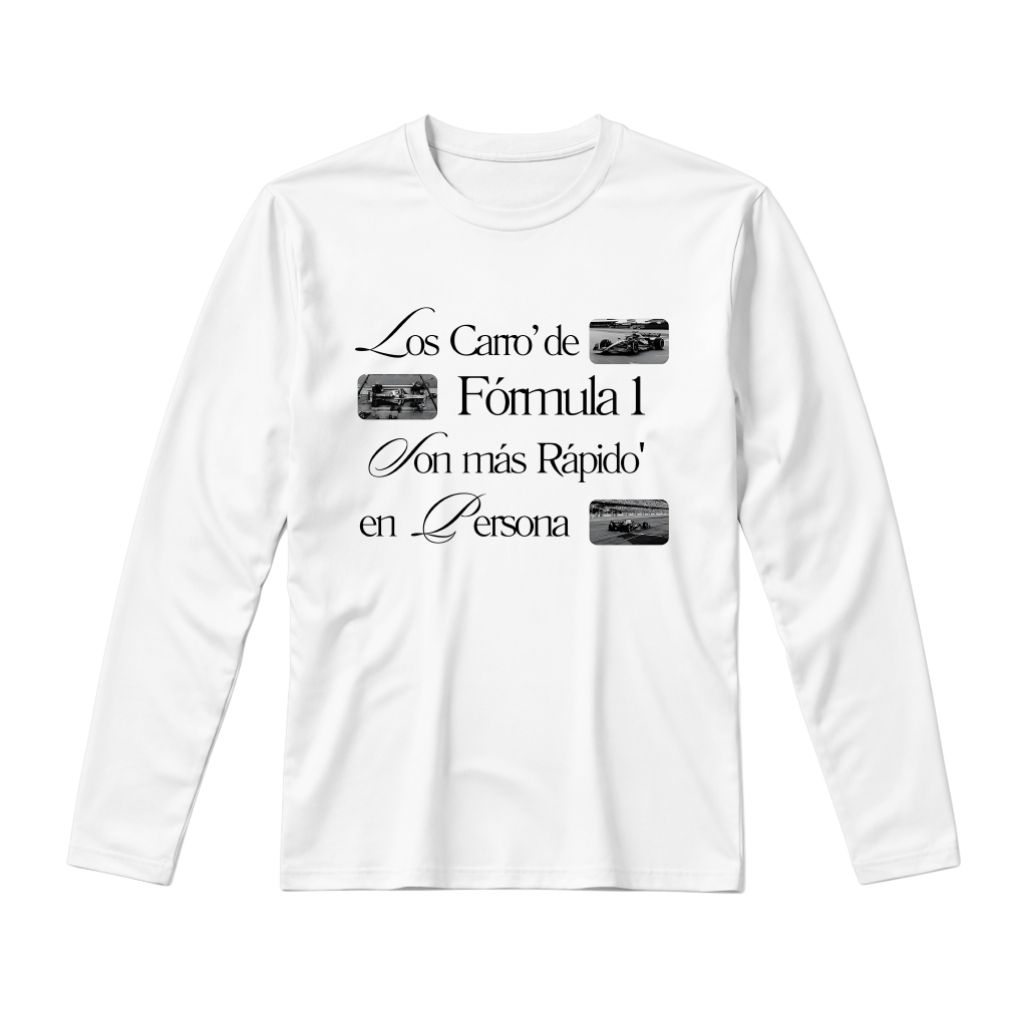 F1 Loss Formula 1 เสื้อยืดแขนยาว Unisex
