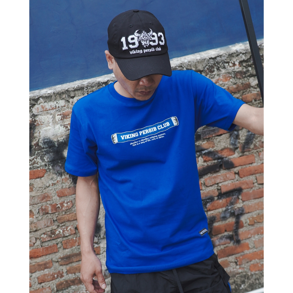 เสื้อยืด VIKING SCARF VIKING PERSIB CLUB สีฟ้า