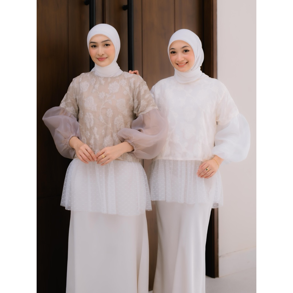 YUBIN LACE BLOUSE | เลดี้ฟามี | RAYYA BLOUSE | เสื้ออี๊ด