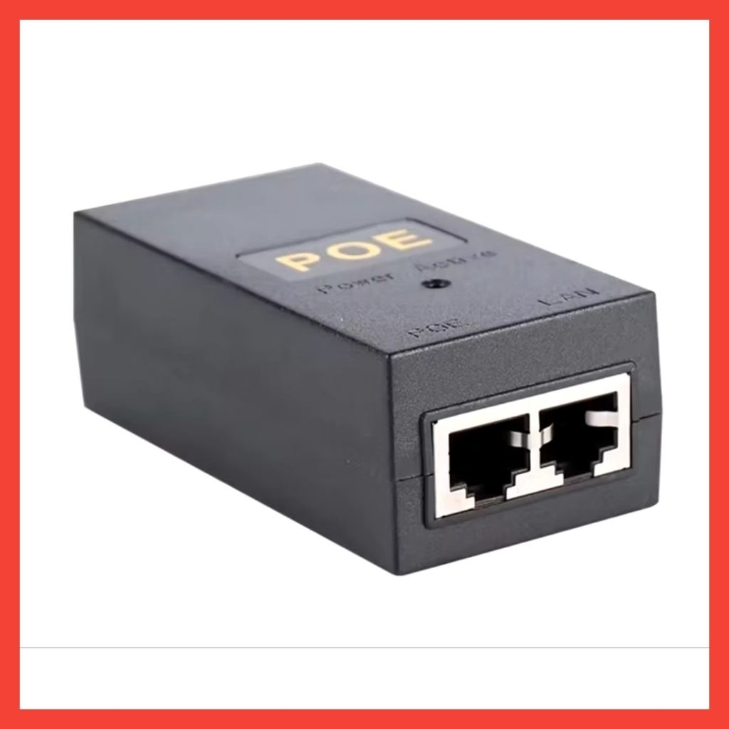 POE 24V/48V ADAPTER พร้อมสายไฟ (ใหม่)