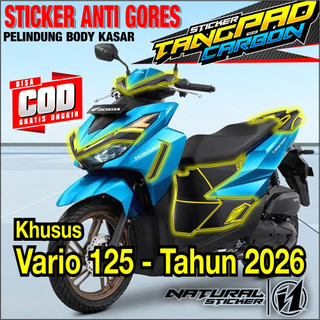 Sticker Dashboard Vario Gen 3 | VARIO 125 Thn 2026 | Pelindung Body Kasae| Presisi Tinggal Pasang
